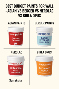 best and budget besic paints